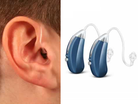 picture of open fit hearing aids
